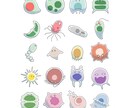 ゆるかわキャラクターを作成します 手に取りたくなるようなキャラクターを一緒に作りましょう! イメージ2