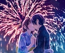 一枚絵・風景・人物・背景・イラストを制作いたします ＊儚くて綺麗なイラストをお届け＊ イメージ9
