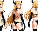 オリジナルキャラクターのイラストを描きます 安価でオリジナルのキャラが欲しい方にイラストを届けます イメージ1