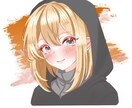早期対応可◎キラキラしたイラストお描きします SNSアイコンに向いていてます！(等身別途料金) イメージ5