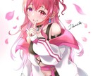 ご希望のイラスト制作致します ミニキャラ、アイコン、一枚絵、歌ってみた、サムネイル等々 イメージ10