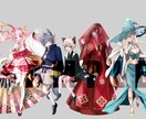 キャラクター立ち絵作成します TRPG（配信などにも！）の立ち絵などを作成いたします！ イメージ1