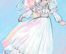 光と色の表現を大切にしたアートイラストを描きます 世界観やファッション、アートデザインが好きな方へ イメージ7