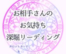 お相手さんのお気持ちと相性を見ます ホロスコープ→相性タロットカード→お相手さんのお気持ち イメージ1