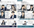 会社案内・営業資料を分かりやすく作成しますます 伝わらない資料を伝わる資料へ改善します イメージ3