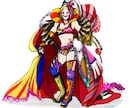 女性キャラクターをお描きいたします 衣装を生かしたイラストを作成します。 イメージ8