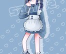 要望に沿った可愛い半デフォルメイラストを作成します SNSで使用できる貴方様専用の1枚を提供します！ イメージ2