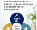 M&A・事業承継の壁打ちします 経営者の未来を一緒に整理します イメージ4