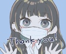 SNSなどのアイコン描きます SNS、グッズ用イラストなど用途不問です イメージ4