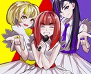 アイコンをはじめとする様々なイラストが描けます クライアントさんの世界観を要望通りにお届けします。 イメージ1
