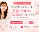 リピーター様向け　彼の反応が変わった次を考えます 前回のご相談後の変化を見ながら、彼の関わり方をお伝えします イメージ1