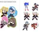 かわいいデフォルメイラストを早期納品いたします デフォルメイラストを作成いたします イメージ3
