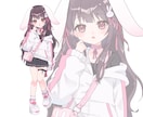 TRPG・ゲーム・配信などの立ち絵を制作します 男女・頭身問わず、幅広く対応します♪ イメージ2