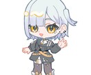 SDイラストお描きします SNSのアイコンやサムネなどに！ イメージ1