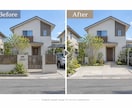 ご自宅の写真から外構変更後のイメージを作成します 工事前に家族や施工業者とイメージを共有できます イメージ2