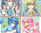 様々な1枚イラストを制作いたします キャラクターやシーンの魅力を引き出します！ イメージ2