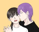 SNSアイコン、サムネイルなどのイラスト描きます オリジナルイラストを作りませんか イメージ4