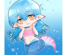 ミニキャラ描きます 【8月値下げ中】SNSアイコン、動画用、夢絵対応可 イメージ4