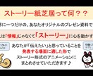 あなたのための【ストーリー紙芝居】作ります 事業の説明に！知人の結婚式のスピーチに！仕事にも趣味にも☆ イメージ2