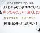 分かりづらいリスティング等の広告運用変わります 【実務経験豊富】少額の運用でも効果的な配信を一緒に考えます！ イメージ1