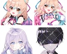 SNS用アイコンお描きします ★目を引くような可愛い系のアイコンイラストを制作します★ イメージ4