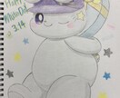 かわいい手描きのイラスト描きます 思わず抱きしめたくなる、ふんわりした柔らかな創造 イメージ4
