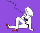 ゆるいタッチで、シンプルでお洒落な似顔絵を描きます SNSやブログ、YouTubeのアイコンなどに イメージ5