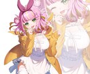 商用OK！立ち絵を描きます お急ぎ対応可！TRPG用、VTuber用等なんでも承ります！ イメージ4