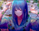 あなただけの歌ってみたイラスト描きます 色彩鮮やかなイラストを描きます イメージ3