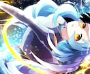 本の表紙や動画用の一枚絵描きます 動画や本の表紙にどうぞ！ダイナミックな構図もお任せ！ イメージ1