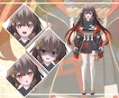 デザインからモデリングまでVtuber制作します 簡易的なモデリングのみもOK！予算に合わせられます イメージ5