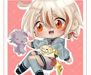 あなたのSNSのアイコンミニキャラで描きます 暖かい雰囲気で依頼されたキャラにあった可愛い絵を描きます イメージ1