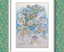 原画：お好きな植物を博物画風の植物画でお描きします 優美なる植物画で空間を昇華する、優雅なラグジュアリー空間に。 イメージ1