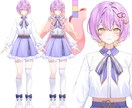 Live2D illust パーツ分けます オリジナルのキャラクターをより魅力的に/デザインも可能です! イメージ5