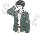 シンプルで可愛い人物画をお描きします オシャレな人々を線画描かせて頂きます！ イメージ3