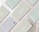 シンプルなデザインの名刺をご提案いたします 初めて名刺を作る方も安心して頂ける様提案させていただきます。 イメージ1