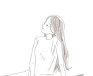 シンプルで大人可愛いアイコン描きます 超簡単依頼♪写真を1枚送るだけ！最短1日で納品も可能◎ イメージ4