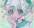 ぱっと目を惹くカワイイアイコンを描きます かわいいもかっこいいも「このアイコン顔がいいな」と思わせます イメージ3