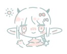 ゆるいキャラクターを描きます ゆるーく眠くなるようなキャラクターです。 イメージ4