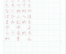 ペン字✩お名前ご住所 お手本作成、添削制度あります たくさん練習してみんなに褒められる美文字へ！ イメージ2