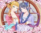 歌ってみたやMV・配信サムネイル&立ち絵描きます ラフの修正無制限！イラストのシルエット無料でお付けします！ イメージ4
