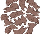 ワンちゃんのイラスト制作します 似顔絵も可！ご希望に沿いながら制作いたします。 イメージ1