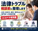 トラブルを整理し専門家への相談準備をお手伝いします どうすればいい？をAIで整理。専門家への相談準備をサポート イメージ1