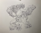 あなたに刺さる異形・キャラクターを描きます 好みに合わせたキャラクターデザイン、イラスト作成を行います イメージ2