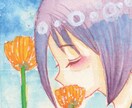 リクエストに応じて手書き女の子イラストを描きます 自分へのプレゼントやアイコンにお使いください♪ イメージ3