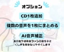 音声データのCD化・CDのダビング複製します 【最短翌日発送】音声をCDへ！データ化・複製・ダビング代行 イメージ4