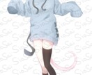商用可＊猫耳パーカーの女の子販売します IRIAMver.3対応　TRPGや自作ゲーム、動画用など イメージ2