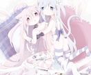 可愛い女の子をお描きします 病み可愛い、ゆる可愛いなどお客様好みのイラストをお届け… イメージ7