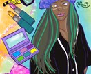 HIPHOP.Reggaeな強めイラストを描きます 強め、派手め、クールなど、オリジナルイラストを制作します。 イメージ1