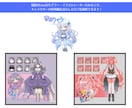 商用利用OK！VTuberネームロゴ制作します 「名前そのものがその人らしく見える」ネームロゴ制作を。 イメージ2